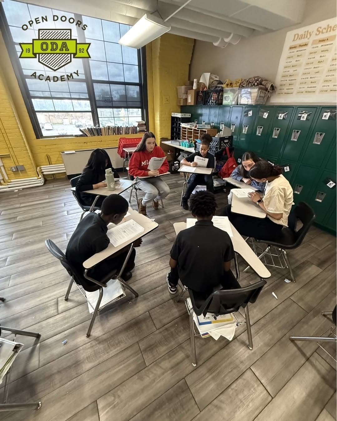 YouthServeCLE: 22 high school students from YouthServeCLE, YouthServe THS, and YouthServe Solon mentored middle schoolers at BPS Midtown. 'Can they come back tomorrow?'