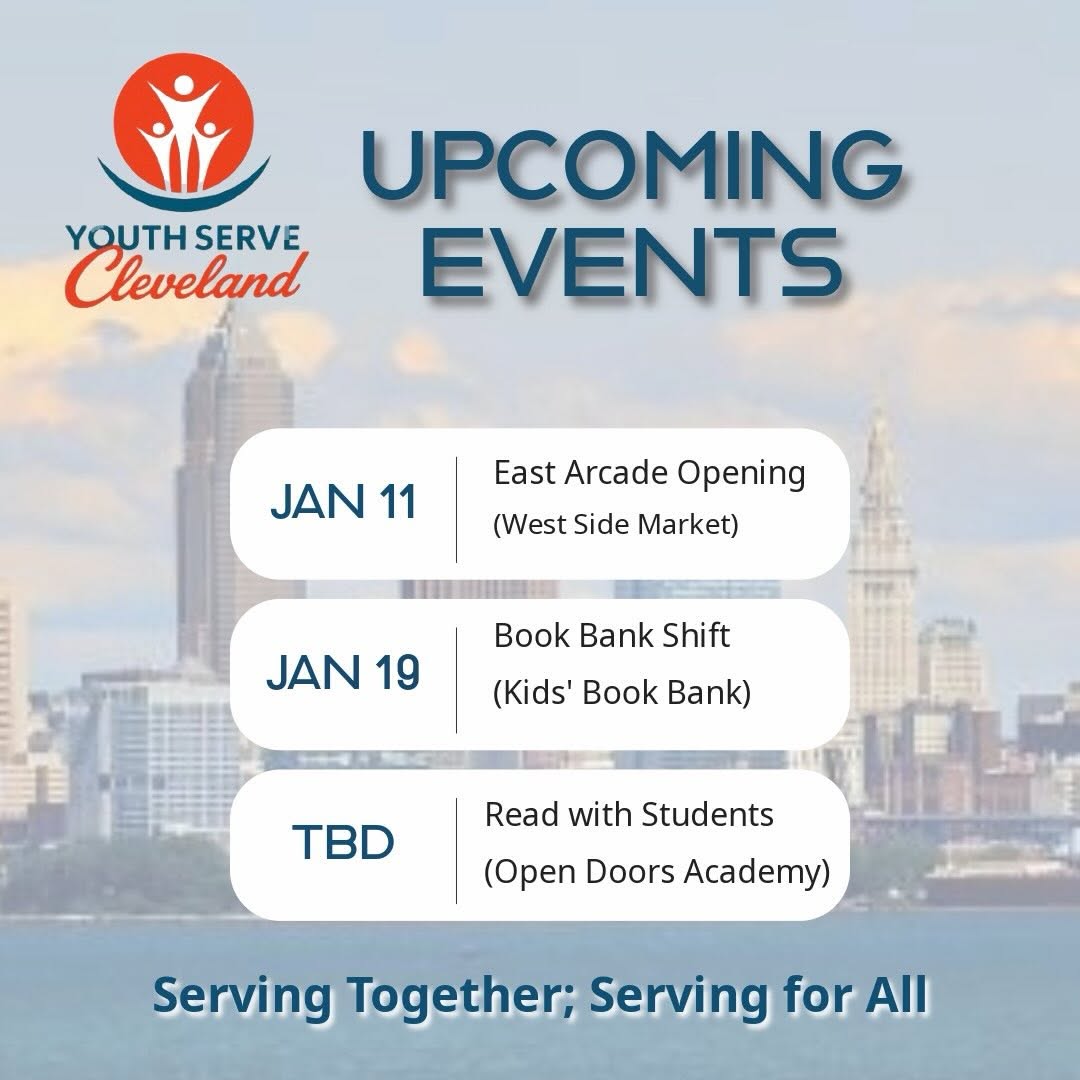 YouthServeCLE teamed up with CMSD at the Thea Bowman Center to help kids shine in their Black History Month presentations and spread love at the food pantry.