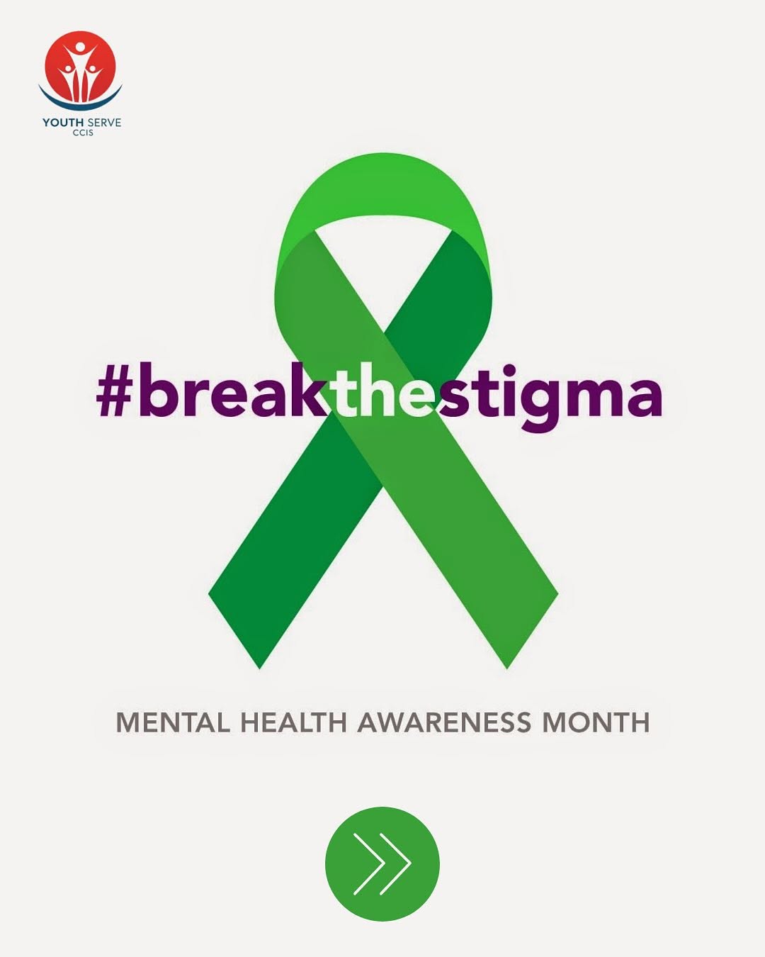 Help us break the stigma surrounding mental health.
